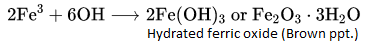 Amine Hydrated Ferric Oxide