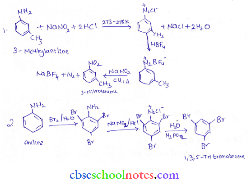 Amine Three Nitrotoluene And Aniline Tribromobenzene