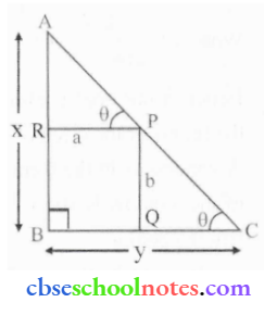 Applications Of Derivatives A Point On The Hypotenuse Of A Triangle Is At A Distance