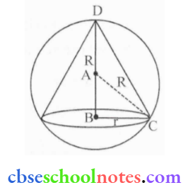 Applications Of Derivatives The Volume Of Largest Cone That Can Be Inscribed In A Sphere