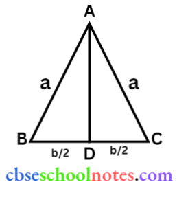 Applications Of Derivatives Two Equal Sides Of An Isosceles Triangle With Fixed Base