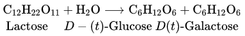 Biomolecules Lactose And D Glucose