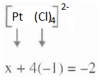Coordination Compound Oxidation Numbers Of The Metals 2