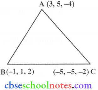 Three Dimensional Geometry Direction Cosines Of The Sides Of The Triangle