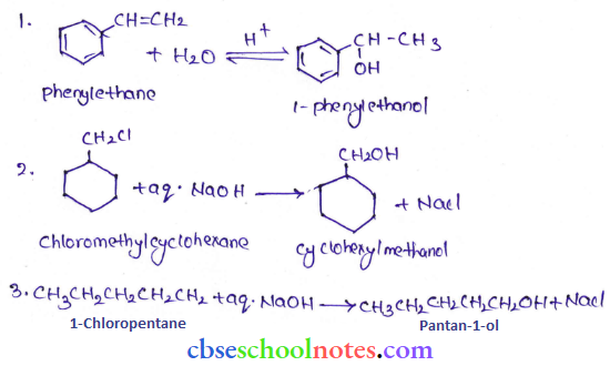 Alcohol Phenol And Ether Chloromethylcyclohexane