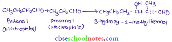 Aldehydes Ketones And Carboxylic Acid One Molecule Each Of Propanal And Butanal