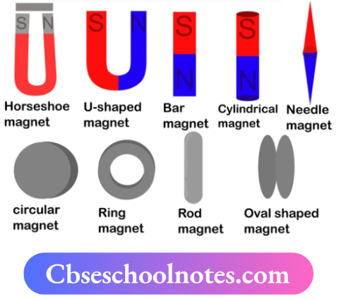 CBSE Notes For Class 6 Science Chapter 10 Fun With Magnets Magnets Of Different Shapes