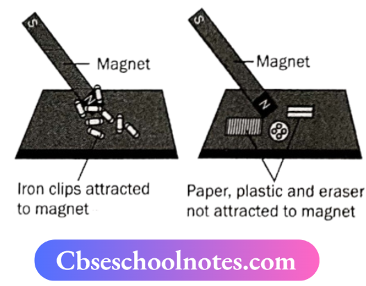 CBSE Notes For Class 6 Science Chapter 10 Fun With Magnets Prepare A Table Of Those Materials