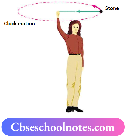 CBSE Notes For Class 6 Science Chapter 7 Motion And Measurement Of Distances Circular Motion Of A Stone