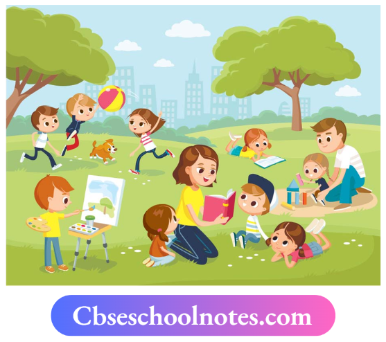 CBSE Notes For Class 6 Science Chapter 7 Motion And Measurement Of Distances Crowded Park