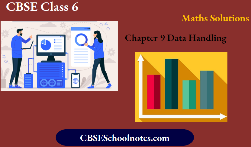 CBSE Solutions Class 6 Maths Chapter 9 Data Handling