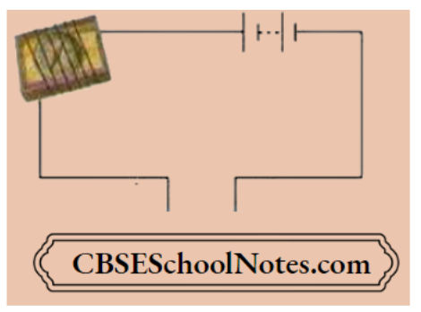CBSE Class 8 Science Chapter 11 Liquid Conductivity Comparison Setup